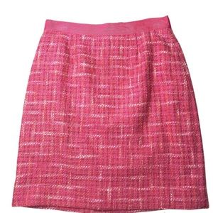 Kate Spade Pink tweed skirt